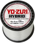 Yo-Zuri Clear Hybrid Fishing Line 12lb, 1 lb