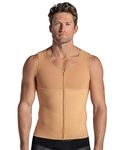 Leo Slimming Body Compression Shaper Vest for Men - Posture Corrector Shapewear