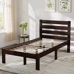 ACME Furniture Kenney Collection Twin-Sized Bed - Poplar Wood Veneer Material - Espresso Finish