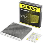 CARORY Cabin Air Filter w/Activated Carbon for Select 2016-2024 Toyota, Lexus, Subaru, Mazda Models - Avalon, Camry, Corolla, Highlander, Prius, RAV4, Sienna, ES250, ES350, NX250, CF12157, and More