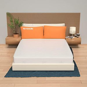miasuite i sogni italiani Materasso Memory Foam Matrimoniale 160x190 cm, Alto 20 cm - Rivestimento Aloe Vera, Anallergico, Antiacaro, Indeformabile. Live H20