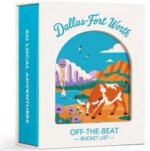 Dallas-Fort Worth Adventure Bucket List Cards, 50 Scratch Off Cards