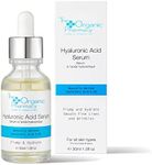 The Organic Pharmacy Hyaluronic Acid Serum 30ml - Hydrating, 0.2% triple-molecular weight Hyaluronic Acid, Plump Fine Lines and Wrinkles, 98.3% Organic, 99.1% Natural
