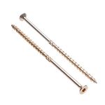 Wood Screws Flat Head by Keple 8 mm x 240 mm – Self Tapping Torx Screws for Wood Railway Decking Sleeper Screws Long Screws for Wood Timber Flange Timber Screws for Joining Construction Pack of 50 pcs