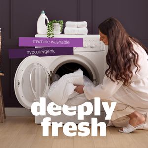 Silentnight King Mattress Topper – 5cm Thick, Soft Comfort