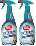 Simple Solution Extreme Pet Stain and Odour Remover, Enzymatic Cleaner with 3X Pro-Bacteria Cleaning Power - 945ml (Pack of 2)