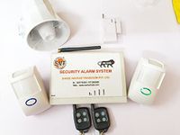 SNT Burglar Alarm System for Home/Shop/Office 2*Hman Motion, 1* Door Siren, 1* Loud Siren