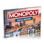 MONOPOLY Board Game Tulsa Edition: 2-6 Players Family Board Games for Kids and Adults, Board Games for Kids 8 and up, for Kids and Adults, Ideal for Game Night