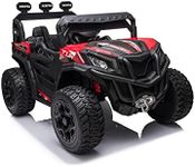 RZR Turbo UTV-MX-ii *2 SEATER* 24V 4x Motors 4x4 Electric Kids Ride On Car (Red)