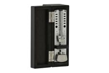 Wittner Metronome Taktell Super-Mini Series 880.2 - Solid wood casing - Without bell - Matte black - Mechanical winding - No batteries required - Made in Germany