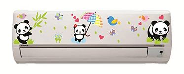 Sticker Studio PVC Vinyl Wall Split Air Conditioner Sticker (Multicolour, Standard), Pack of 1