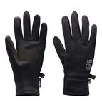 Mountain Hardwear Standard Power Stretch Stimulus Glove, Black, X-Large