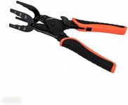 Push-Fit Disconnect Tong Tool, 3-in-1 Plumbing Tools for 1/2" 3/4" 1" PEX CPVC Copper Pipes, Heavy-Duty Pipe Removal Tool With Ergonomic Handle