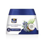 Parachute Advansed Coconut & Rosemary Hair Cream 210ml | Anti – HairFall | 10X Hair Breakage Reduction | 2X Smoother, Softer Hair | Leave-in Hair Cream | Pre Wash Hair Cream | For Men & Women