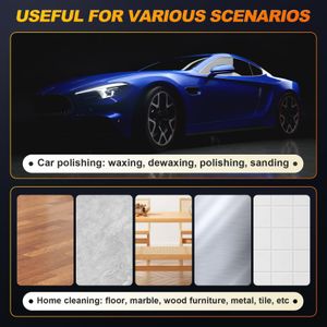 Cordless 6-Inch Car Polisher – Rechargeable Buffer for Auto Detailing