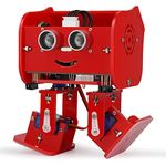 ELEGOO Penguin Bot Biped Robot Kit for Arduino Project with Assembling Tutorial, STEM Kit for Hobbyists, STEM Toys for Kids and Adults Version 2.0 Red