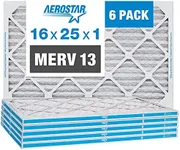 Aerostar 16x25x1 MERV 13 Pleated Ai