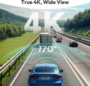 BOTSLAB 4K Dash Cam – Front and Rear Car Camera