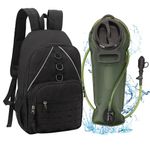 Hp hope Hydration Backpack with Water Bladder 2L BPA Free Cycling Backpack Running Water Pouch for Cycling Running Hiking Climbing Camping Outdoor