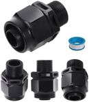 Booster Pump Quick Connect Fitting 353020 - Hose Quick Connector compatible with Pentair LA01N Booster Pump (4 packs)