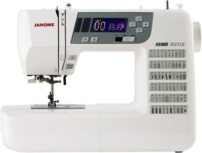 Janome 360DC Computerized Sewing Machine – Compact & Versatile