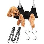 YOKUPOTAC Dog Grooming Hammock, Pet Nail Trimming Harness for Dog and Cat, Pet Grooming Sling with Wide Strap, Breathable Restraint Holder for Small Pet Nail Cutting, Claw Care, Eyes & Ears Care