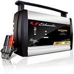 Schumacher SC1358 Fully Automatic Battery Charger and Maintainer - 10 Amp/3 Amp, 6V/12V - for Motorcycles, Lawn Tractors, Power Sports, Marine Batteries