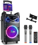 Moukey Karaoke Machine, 800W Party 