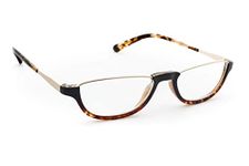 DR. HARMANN'S READING GLASSES ® FULL RIM WITH METAL COMBINATION (Model: iRead ONE Tortise Shell With Gold colour +2.75)