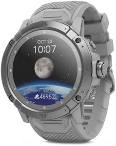 COROS VERTIX 2S Adventure GPS Watch, 40 Days Battery Life, GPS Navigation with Global Offline Maps, Route Planner, Heart Rate Monitor, Rock Climbing, Skiing, Running, Biking - Moon Silver
