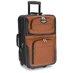 Travel Select Amsterdam Expandable Rolling Upright Luggage, Orange, Checked-Large 29-Inch, Amsterdam Expandable Rolling Upright Luggage