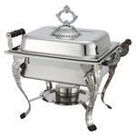 Winco 508 Half Crown Chafer, 4-Quart