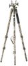 BOG DeathGrip Mossy Oak Bottomland Camo Tripod with Durable Aluminum Frame, Lightweight, Stable Design, Bubble Level, Adjustable Legs, and Hands-Free Operation for Hunting, Shooting, and Outdoors