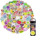 QTL 210pcs Waterproof Cute Vinyl Stickers Pack Water Bottle Stickers for All Age Kids Teens Girls Student Stickers for Hydroflask Laptop Scrapbook Stickers