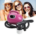 ZhiLianZhao Airbrush Tanning Machine, Spray Tanning Equipment, with Spray Tan Gun, for Improve Skin Tone, Short-term Bronzer,Pink