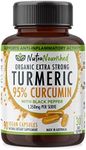 Organic Turmeric Capsules 95% Curcu