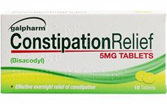 Galpharm Entrolax (Bisacodyl 5mg) Effective overnight relief of constipation - 20 x 12 = 240 tablets