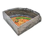 Zoo Med Reptile Rock Corner Water Dish, Large