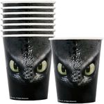 Unique 9oz How to Train Your Dragon Party Cups, 8Ct, 9 oz.