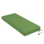 Codi Outdoor Bench Cushion 48 inch, Waterproof Patio Furniture Cushions for Bench Swing Porch Couch 48x18x3 Green