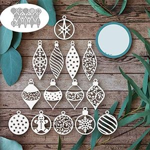 Christmas Accessories Die Cuts,Snowman Snowflake Star Cutting Dies Cuts for Invitation DIY Album Card Making Embossing Scrapbooking Stencils