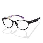 PROSPEK Blue Light Flasses for Women I Lightweight I Durable Frame for Computer with Anti-glare to Reduce Eyestrain I CATEYE