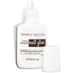 Tammy Taylor Tip & Repair Glue | Strong, Effective, Water Resistant Nail Glue Dropper | Never Break The Same Crack Line | Perfectly Powerful