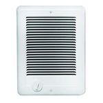 Cadet Com-Pak Electric Wall Heater Complete Unit With Thermostat (Model: CSC202TW, Part: 67507), 6825/5120 BTU, 240/208 Volt, 2000/1500 Watt, White