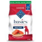 BLUE Basics Limited Ingredient Diet Adult Grain Free Salmon & Potato Dry Dog Food 22lb Bag