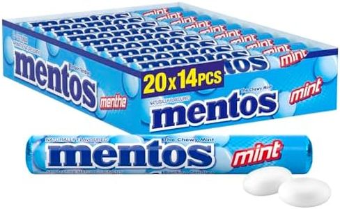 Mentos Chewy Mint Rolls - Pack of 20 - 37g