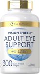 Carlyle Adult Eye Support | 300 Capsules | Non-GMO and Gluten Free Supplement