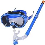 EZONEDEAL Kids Snorkel Mask Set for