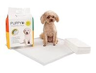 Puppy Pads 50 Pack 56 x 56cm Dog Training Disposable Mats Super Absorbent Wee Odour Locking Leakproof Toilet Pet Carrier Puppies Crate Liners