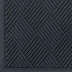 M+A Matting Waterhog Diamond Fashion Commercial Grade Entrance Mat, Charcoal, 2' x 3'